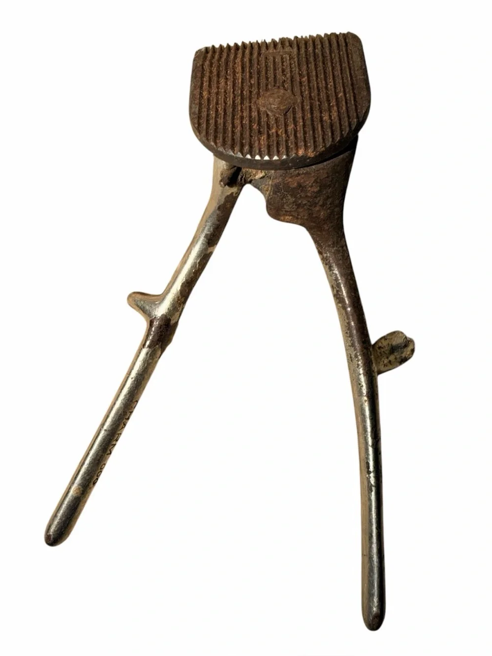 Vintage Manual Hair Clippers Antique Rusty Blade Plate Replacement Part Repair